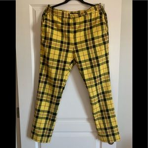 Zara plaid pants